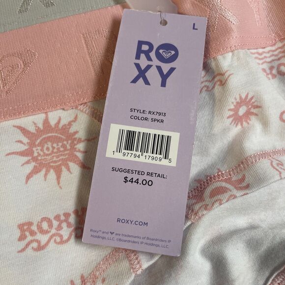 Roxy Brief Underwear Panties Cotton Spandex Blend 5 Pack Women’s Large Tag Free - Picture 4 of 7